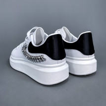 Pantofi sport albi cu decorațiune-274395-01