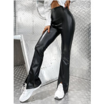 Pantaloni negri imitație piele-275352-06